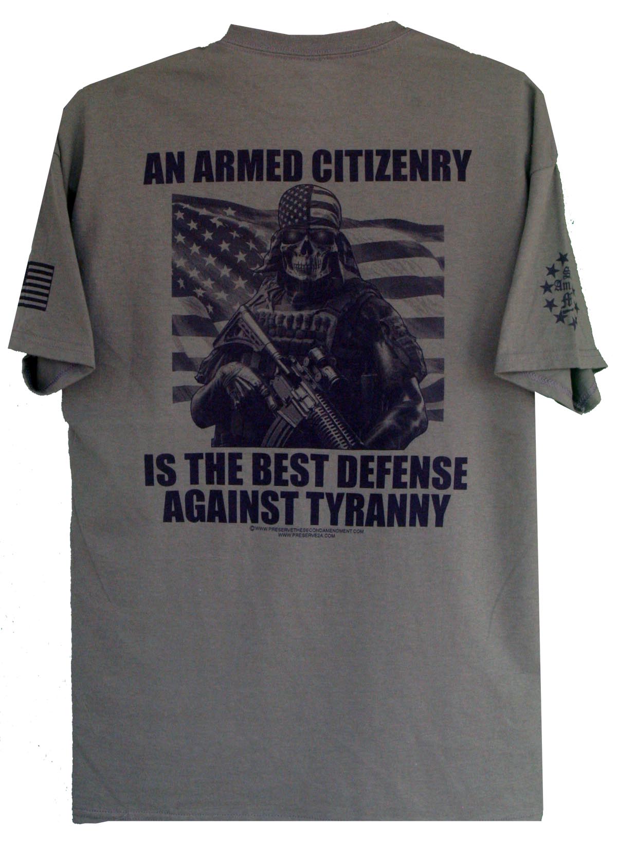 Armed Citizenry is the Best Defense T-Shirt - Image 3