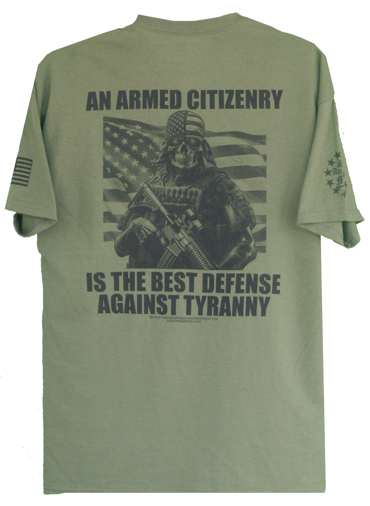 Armed Citizenry is the Best Defense T-Shirt - Image 6