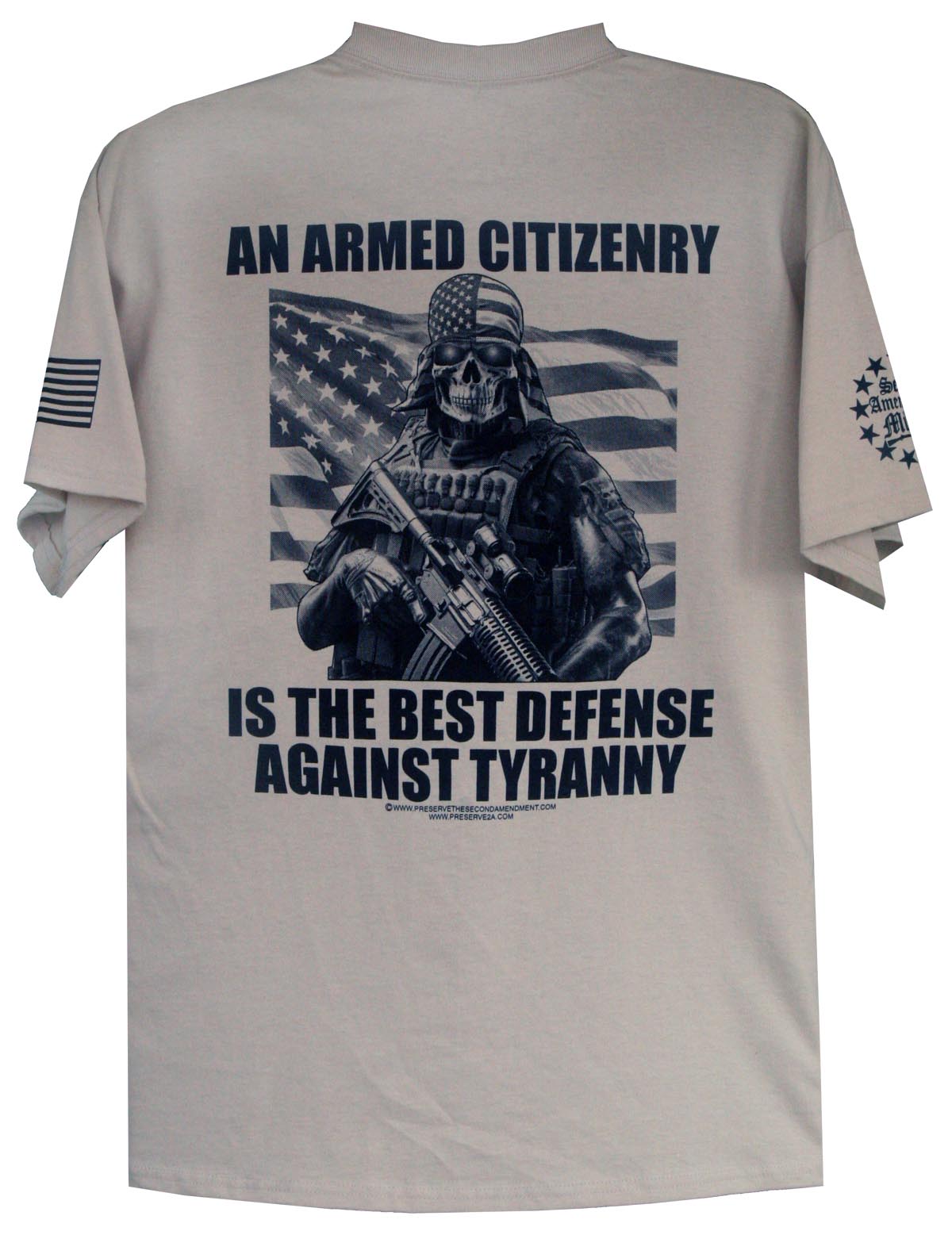 Armed Citizenry is the Best Defense T-Shirt - Image 4