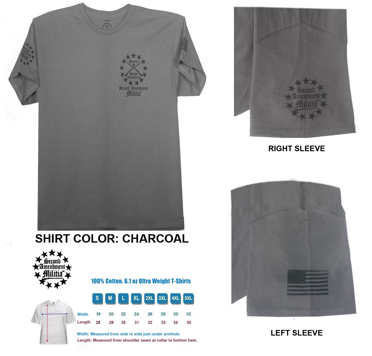 Armed Citizenry is the Best Defense T-Shirt - Image 8