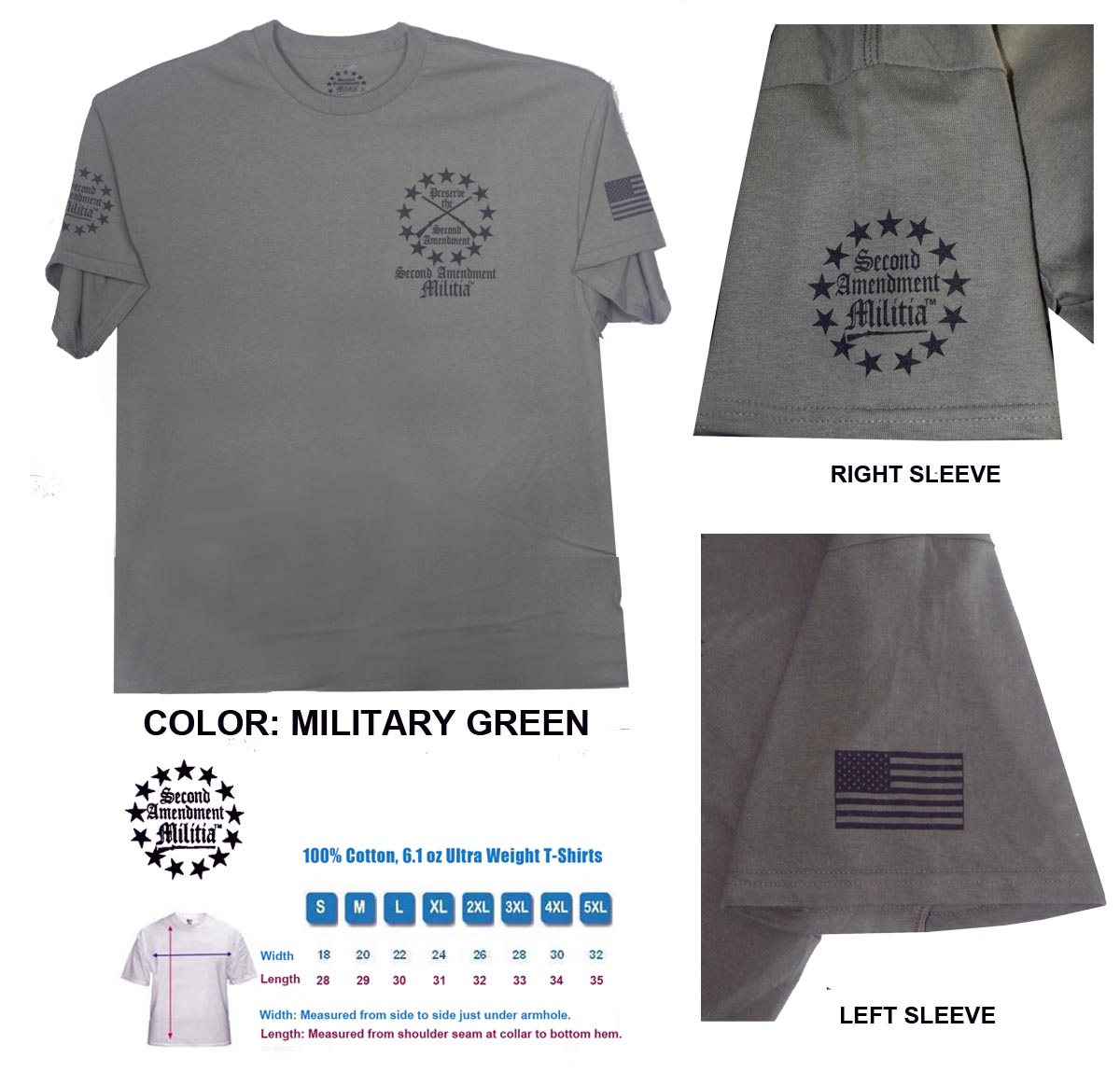 Armed Citizenry is the Best Defense T-Shirt - Image 9