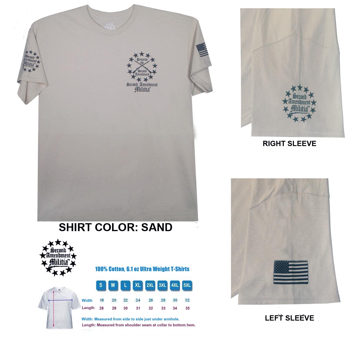 Armed Citizenry is the Best Defense T-Shirt - Image 10