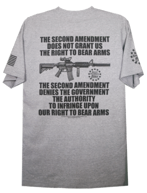 Second Amendment Denies The Government The Authority to Infringe T-Shirt - Image 3