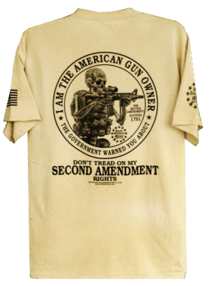 I Am The American Gun Owner T-Shirt - Image 6