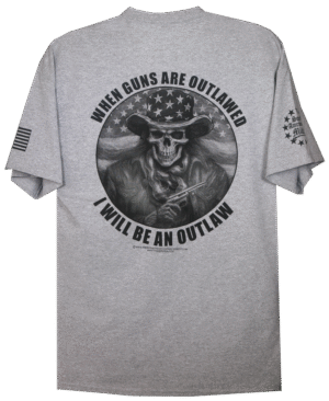 When Guns Are Outlawed #2 T-Shirt - Image 3