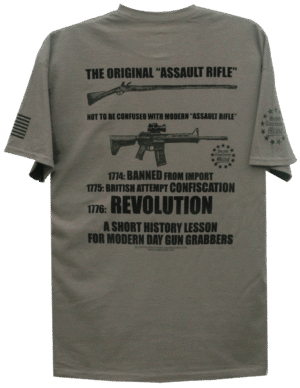 Original Assault Rifle T-Shirt - Image 4