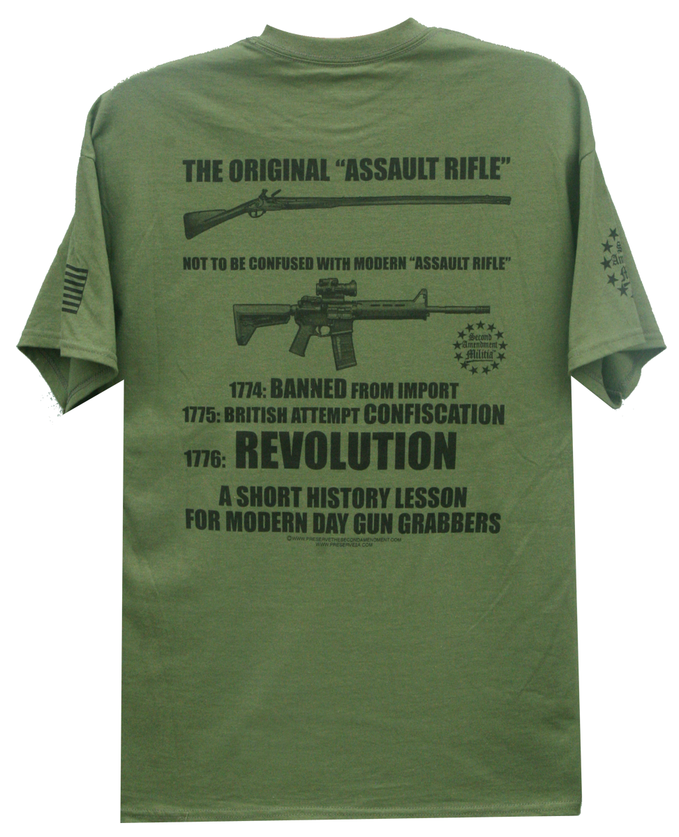 Original Assault Rifle T-Shirt - Image 2