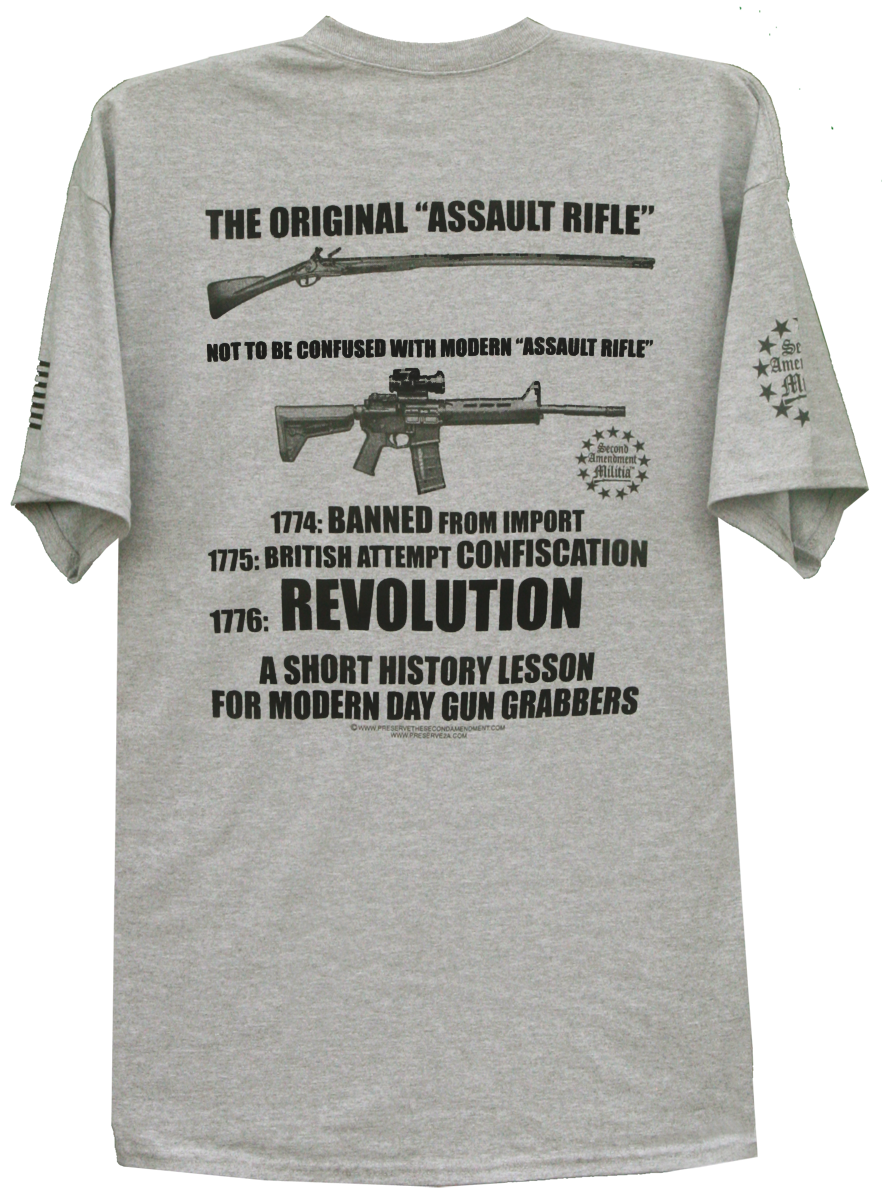 Original Assault Rifle T-Shirt - Image 3