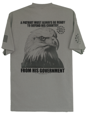 Patriot Must Always Be Ready To Defend His Country T-Shirt - Image 4