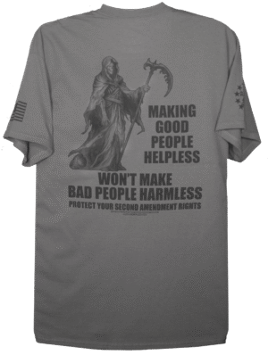 Making Good People Helpless, Won't Make Bad People Harmless T-Shirt - Image 4