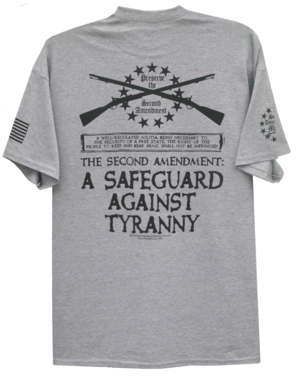 Safeguard Against Tyranny Sports Grey png