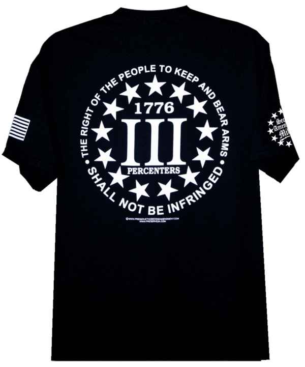 Three Percenters Big Logo black png