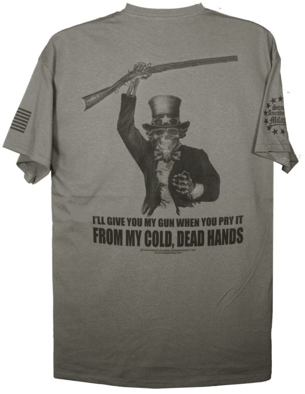 Uncle Sam Cold Dead Charcoal png
