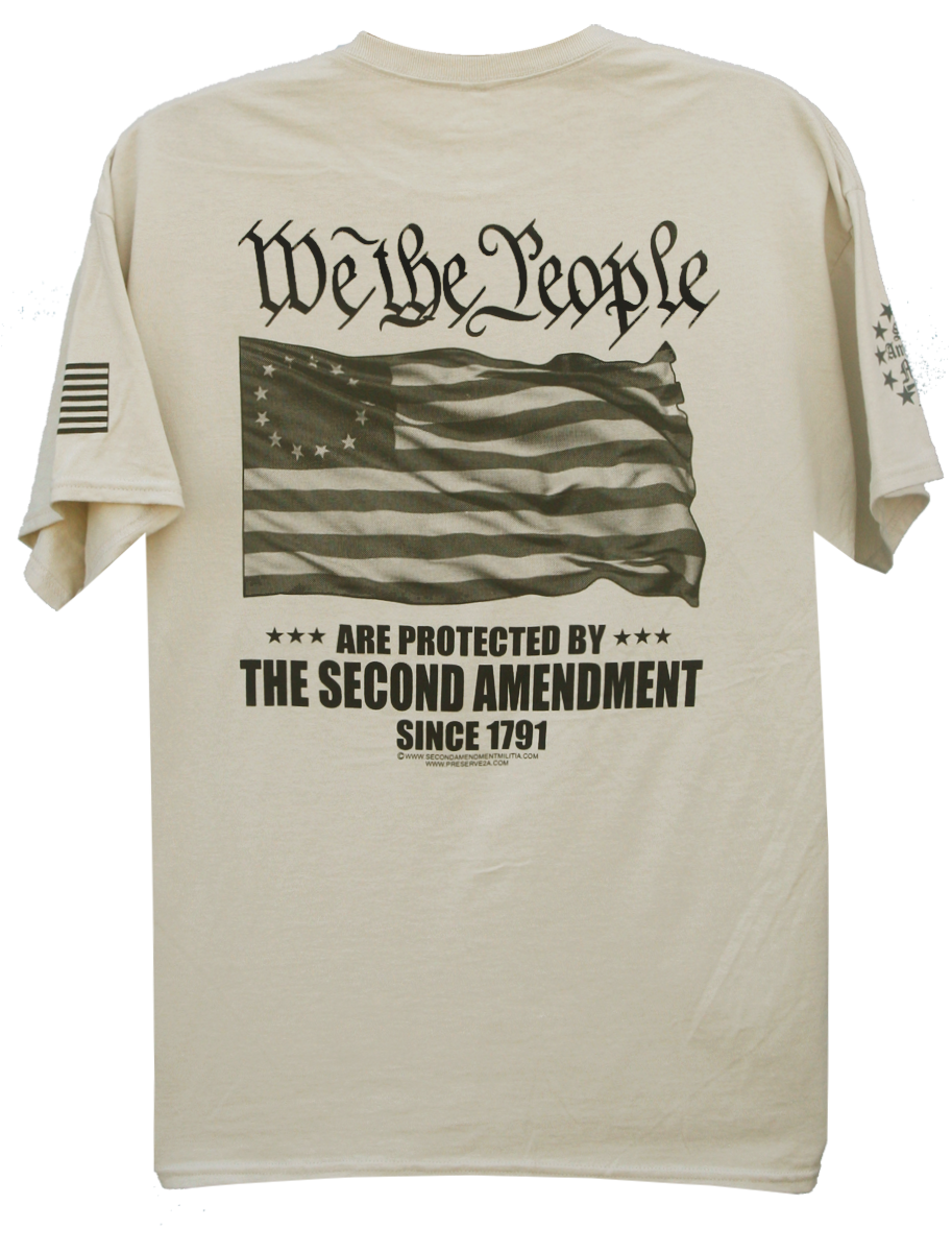 We The People Are Protected By The Second Amendment T-Shirt - Image 4