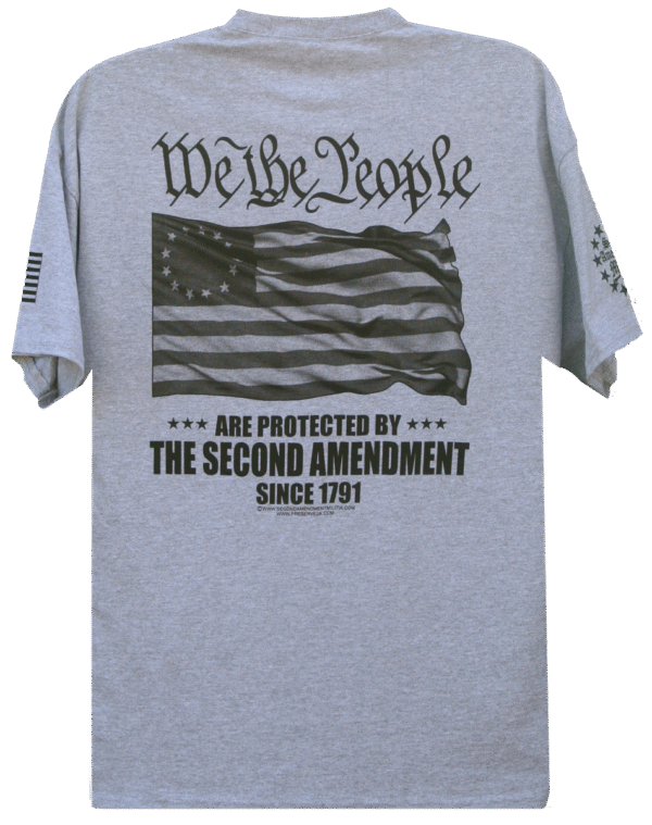 We The Peolple are Protected by Sports Grey png