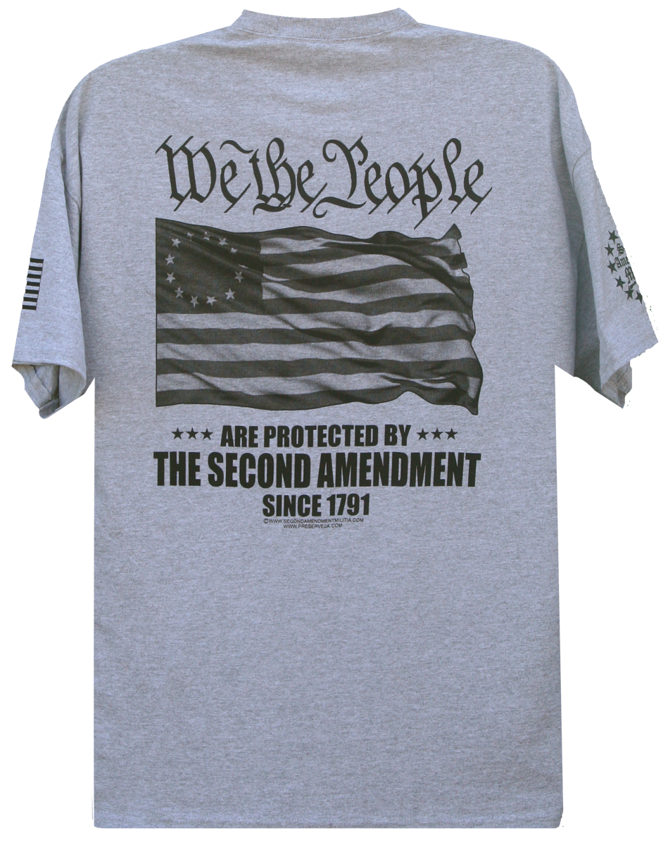 We The People Are Protected By The Second Amendment T-Shirt