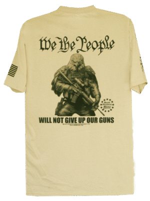 We The People Will Not Give Up Our Guns T-Shirt - Image 5
