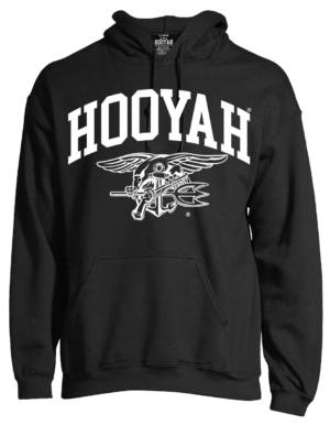 Navy SEALS Hooyah Hooded Sweat Shirt