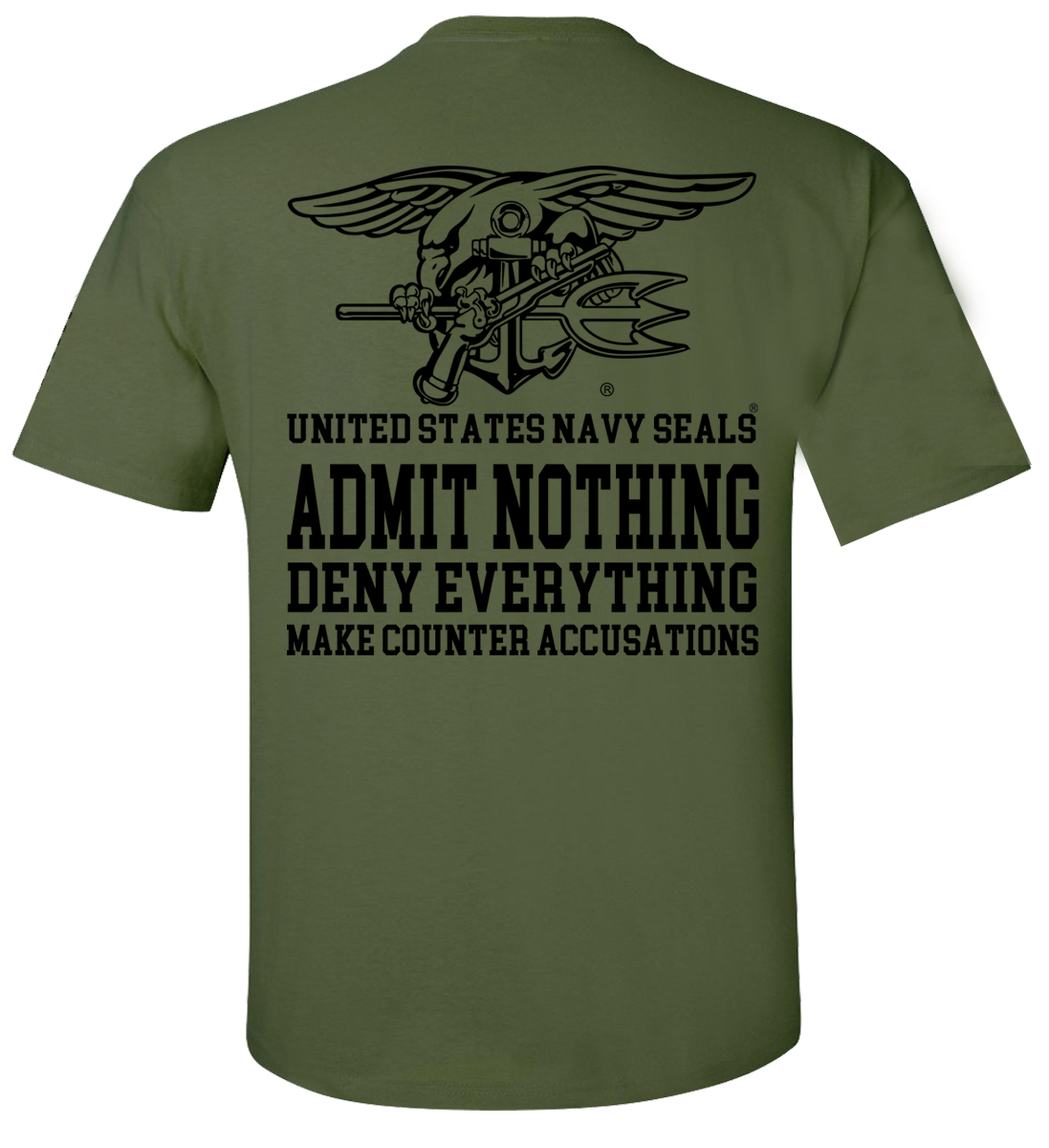 Navy SEALs Admit Nothing T-Shirt - Image 4