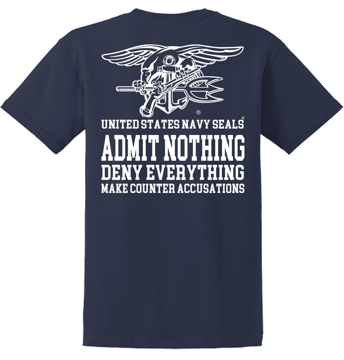 Navy SEALs Admit Nothing T-Shirt - Image 2