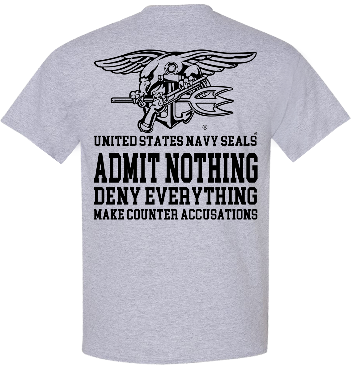 Navy SEALs Admit Nothing T-Shirt - Image 3