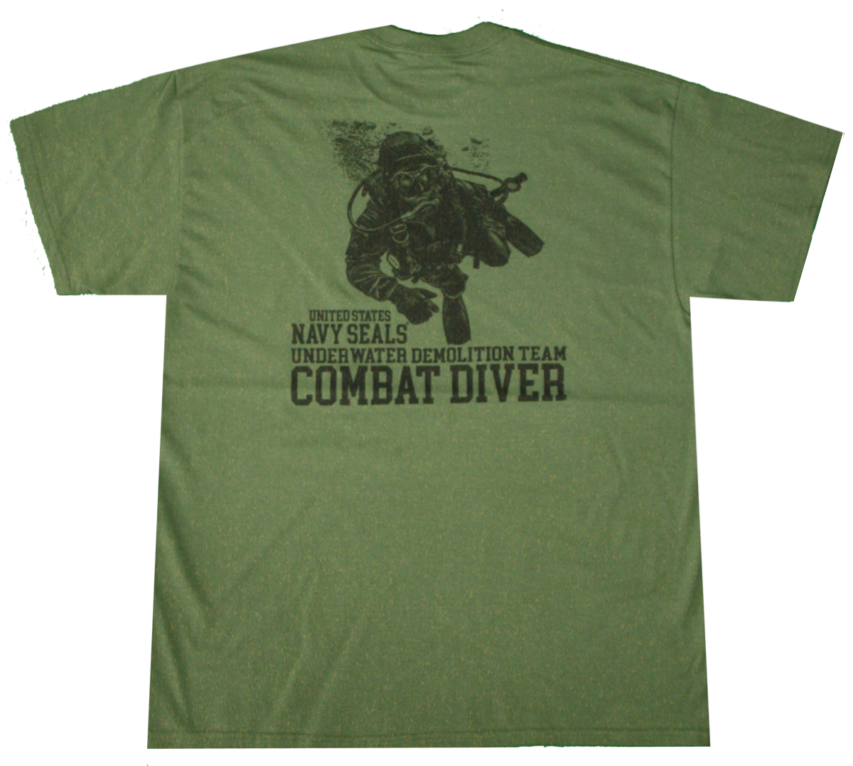 UDT Navy SEALs Combat Diver T-Shirt Design #201 - Image 3