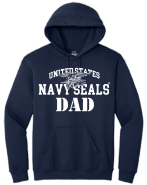 Navy Seals Dad Hooded Sweat Shirt