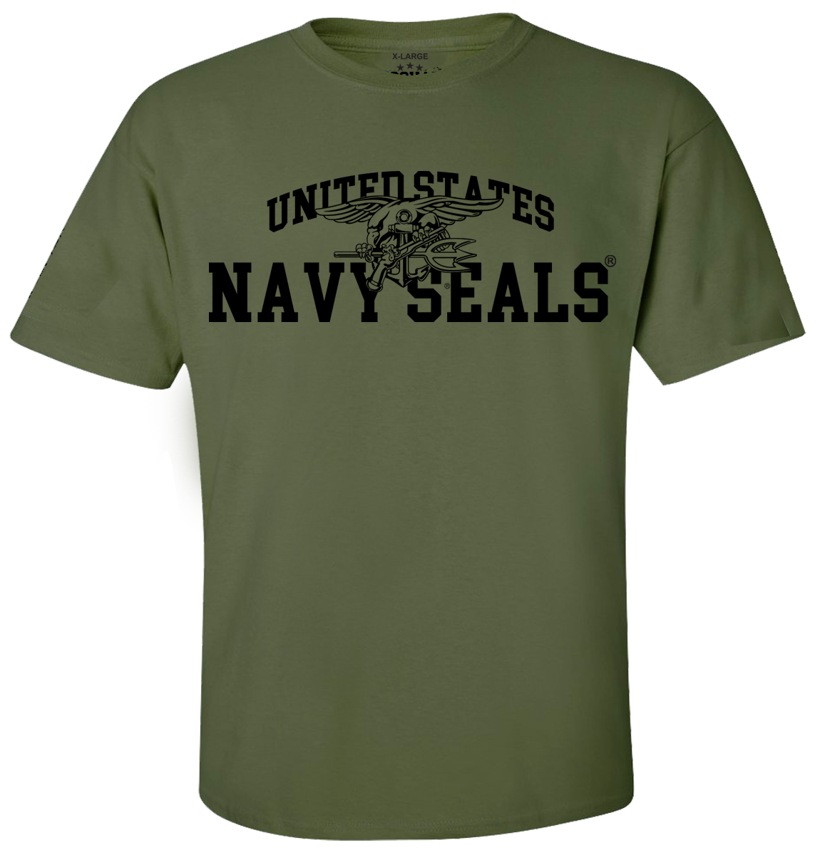 Navy SEALs and Trident Design #131 T-Shirt - Image 4