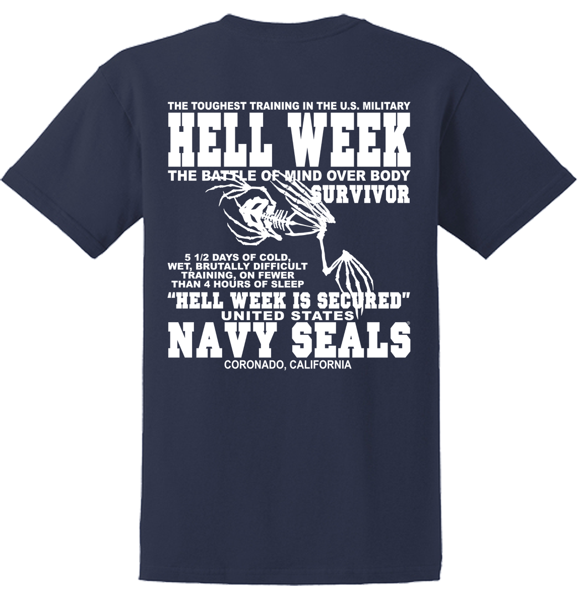 Navy SEALs Hell Week Buds Training T-Shirt