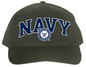 Navy Arch & Logo Ball Cap