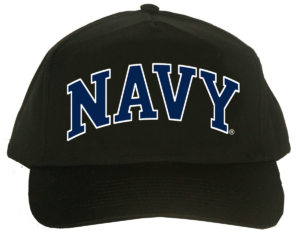 Navy Arch Ball Cap