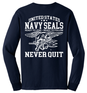 UDT Navy SEALs Combat Diver Long Sleeve T-Shirt