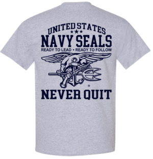 Navy SEALS Never Quit T-Shirt