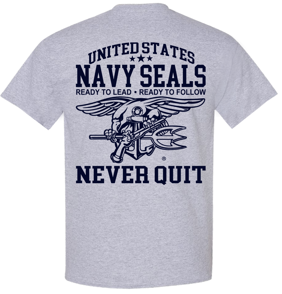 Navy SEALS Never Quit T-Shirt