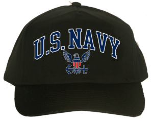 U.S. Navy Arch and Eagle and Anchor Ball Cap